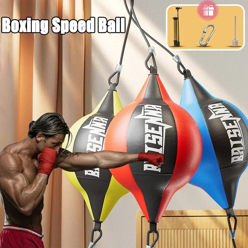 Boxing Speed Ball Hanging Rotating Speed Ball Sanda MMA Training Reaction Force Boxing Bag Fitness Ball Sports Boxing Equipment