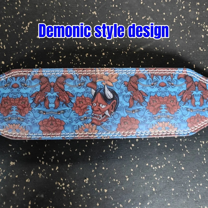 Demon Weight Lifting Belt for Men & Women Gym Weightlifting Belt with Waist Padding Fitness Belt for Powerlifting Deadlift Squat